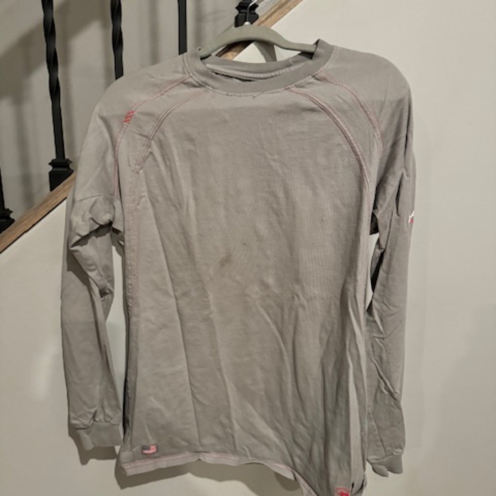 Ariat FR grey long sleeve shirt